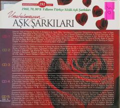 Unutulmayanlar Aşk Şarkıları CD