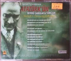 Atatürk'ün Sevdiği Şarkılar & Türküler Açılmamış Jelatininde CD