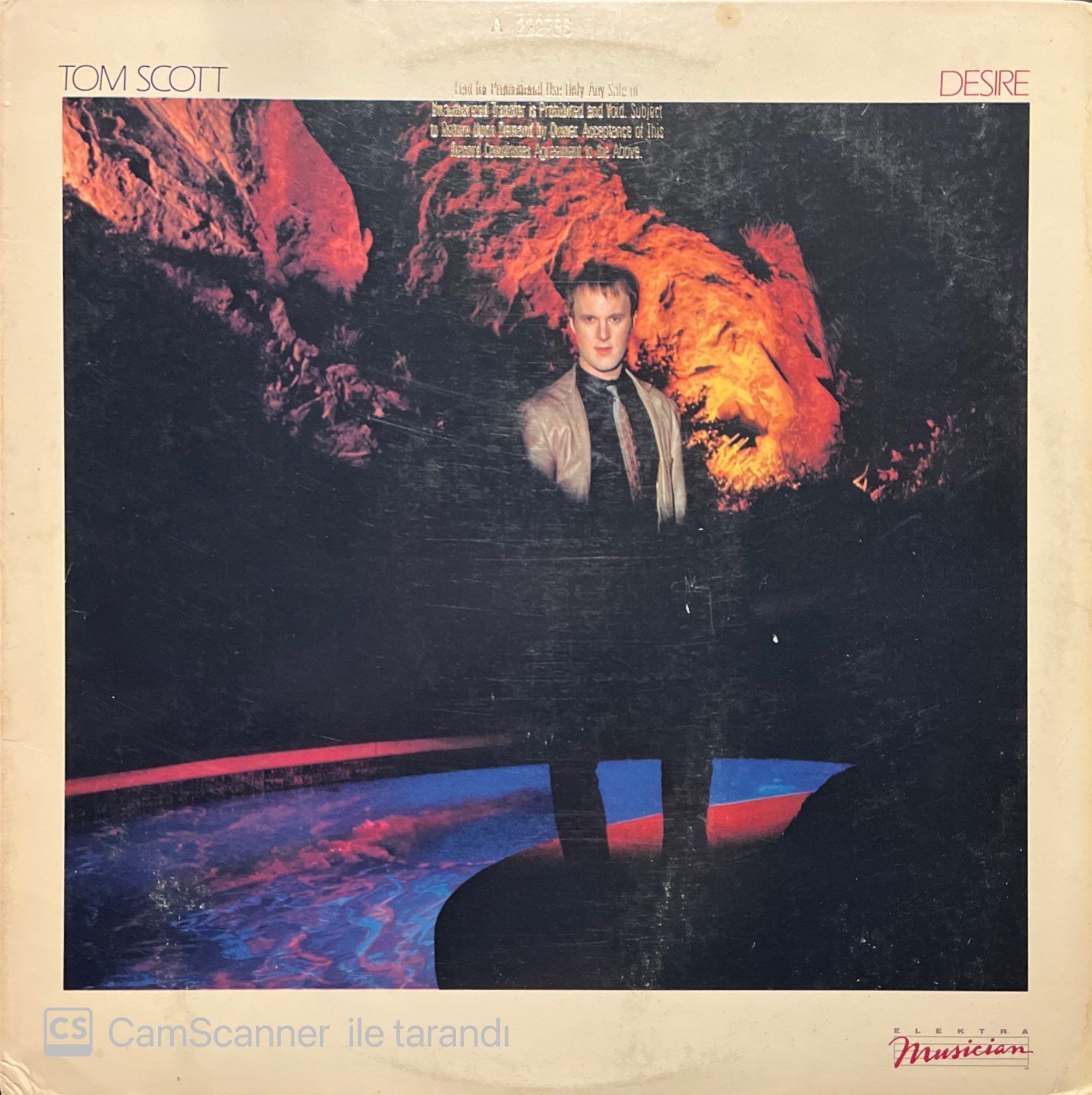 Tom Scott Desire LP Plak