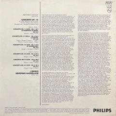 Vivaldi I Musici LP Klasik Plak