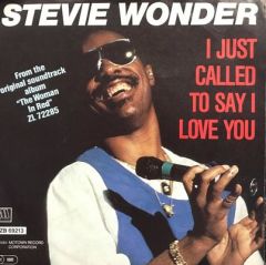 Stevie Wonder I Just Called To Say I Love You 45lik Plak