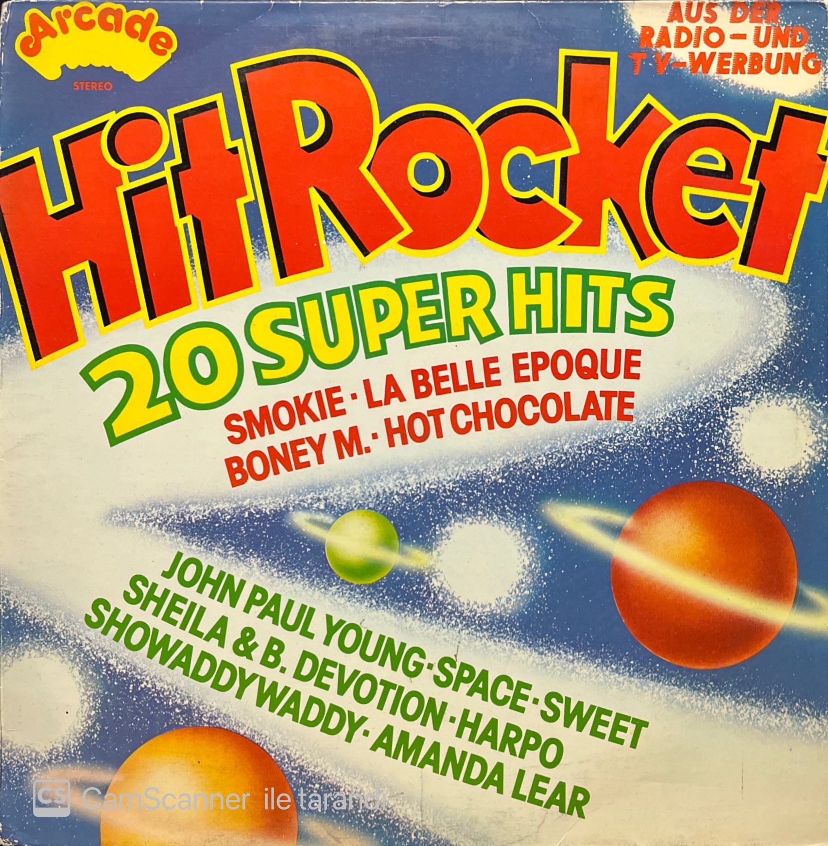 Hit Rocket 20 Super Hits LP Plak