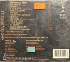 Andrea Bocelli Songo CD