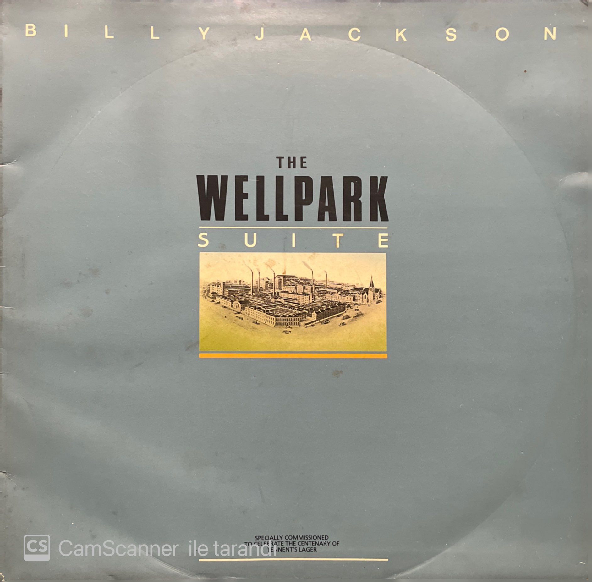 Billy Jackson The Wellpark Suite LP Plak