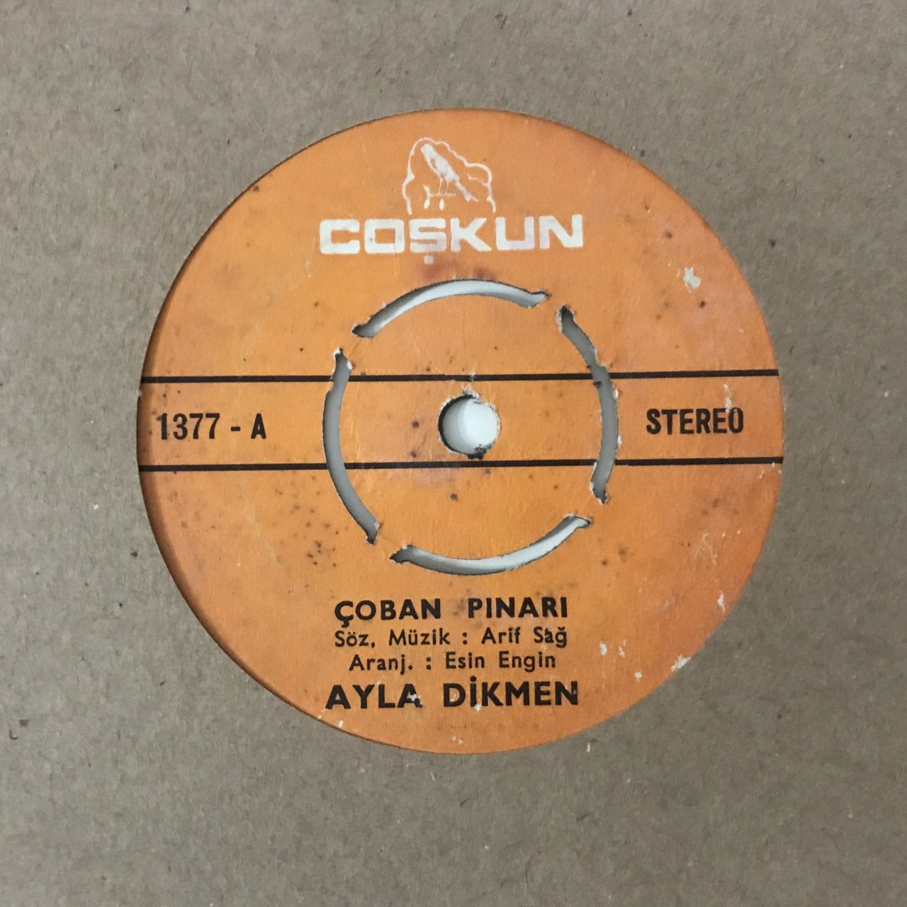 Ayla Dikmen Çoban Pınarı Depo Malı 45lik Plak