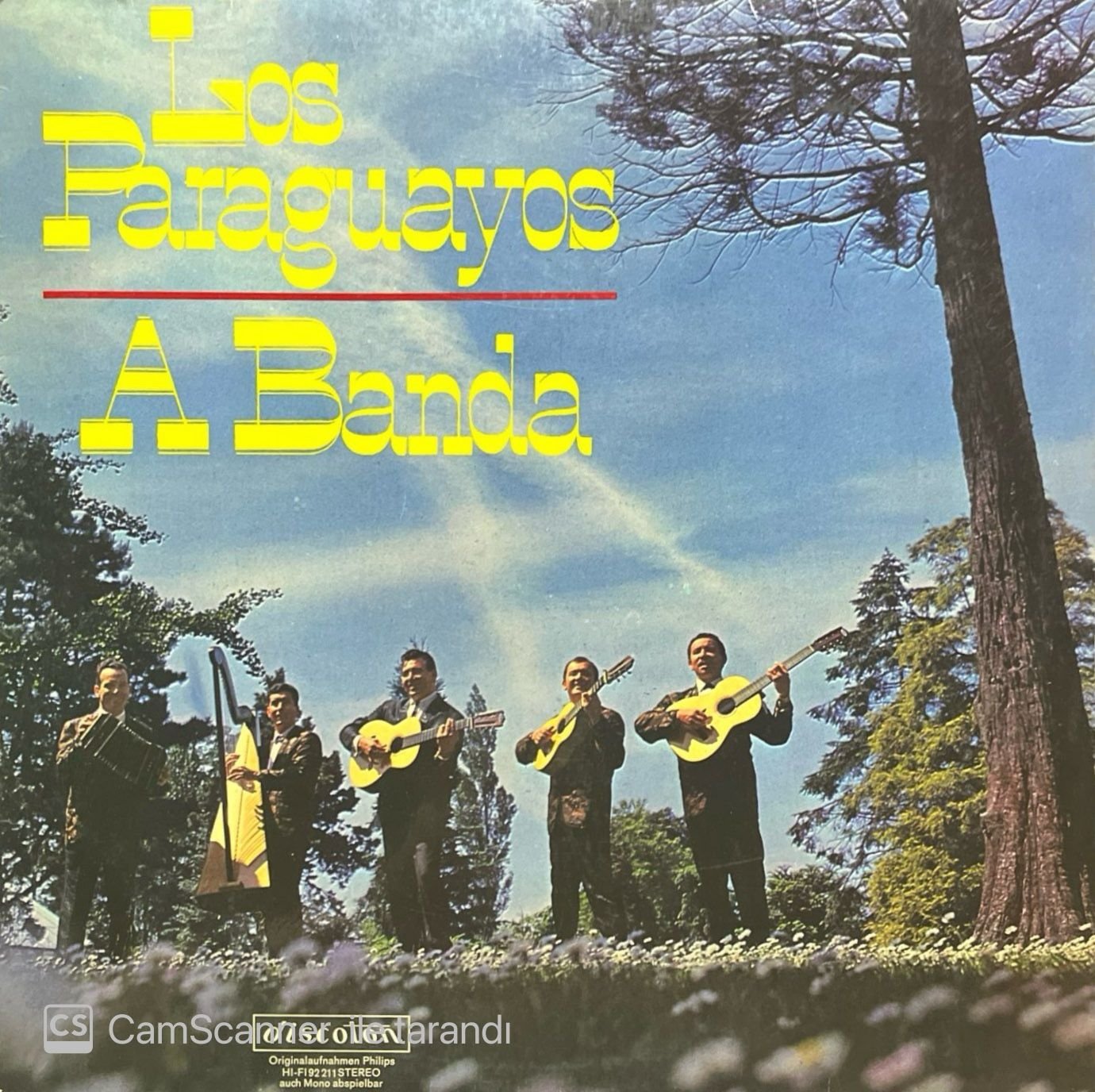 Los Paraguayos A Banda LP Plak