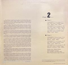 Vivaldi La Stravaganza Double LP Klasik Plak
