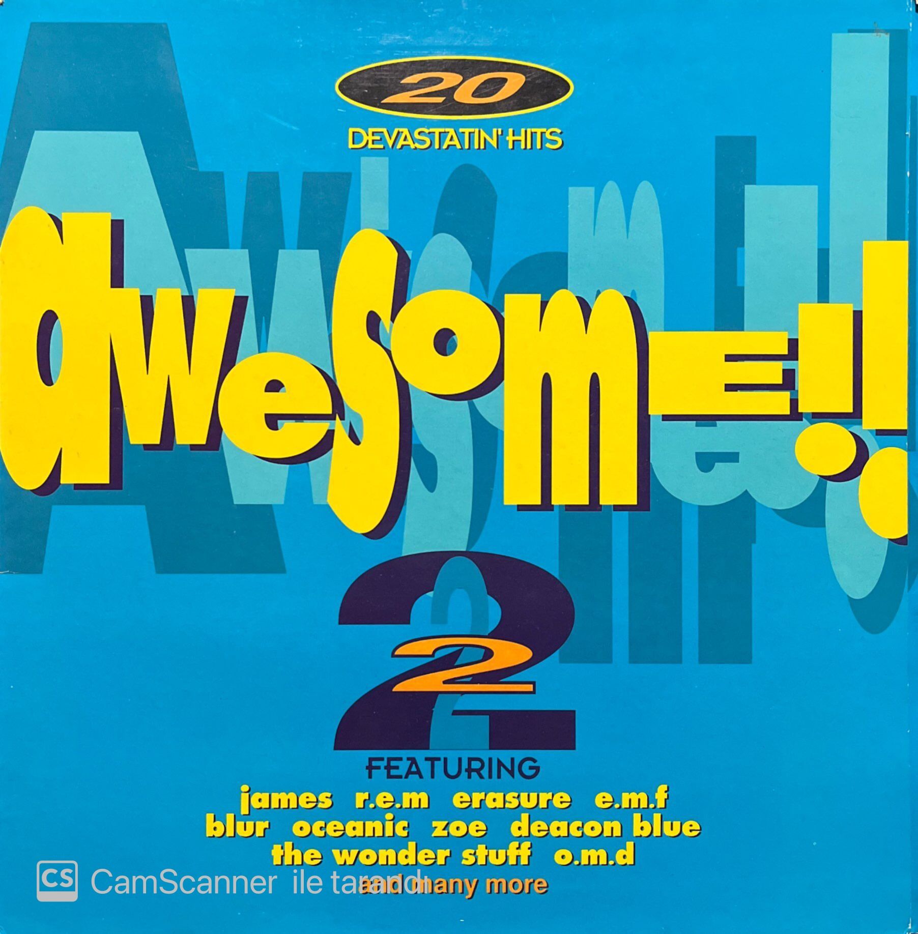 20 Devastatin' Hits Awesome LP Plak