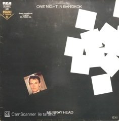 Murray Head One Night In Bangkok Maxi Single LP Plak