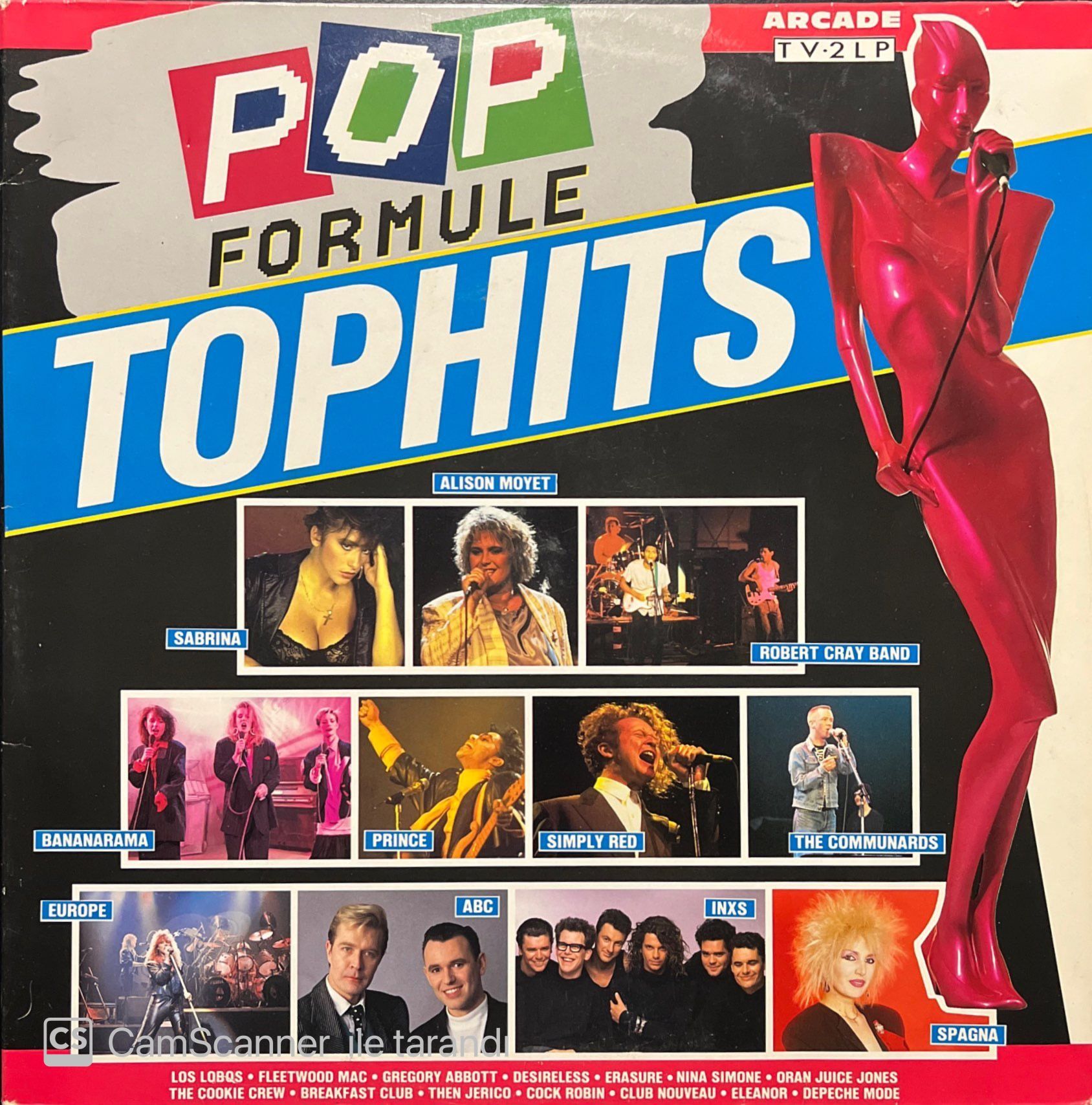 Pop Formule Top Hits Double LP Plak