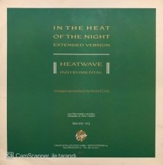 Sandra In The Heat Of The Night Maxi Single LP Plak