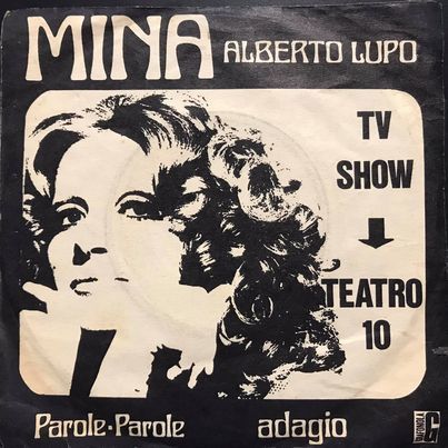 Mina Parole Parole 45lik Plak