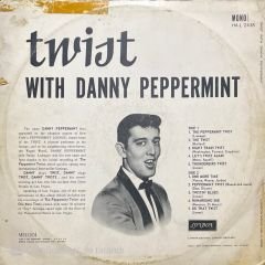 Twist With Danny Peppermint LP Plak