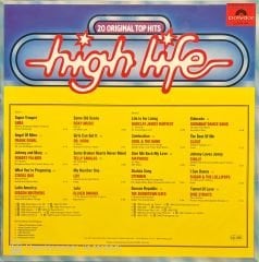 20 Original Top Hits High Life LP Plak