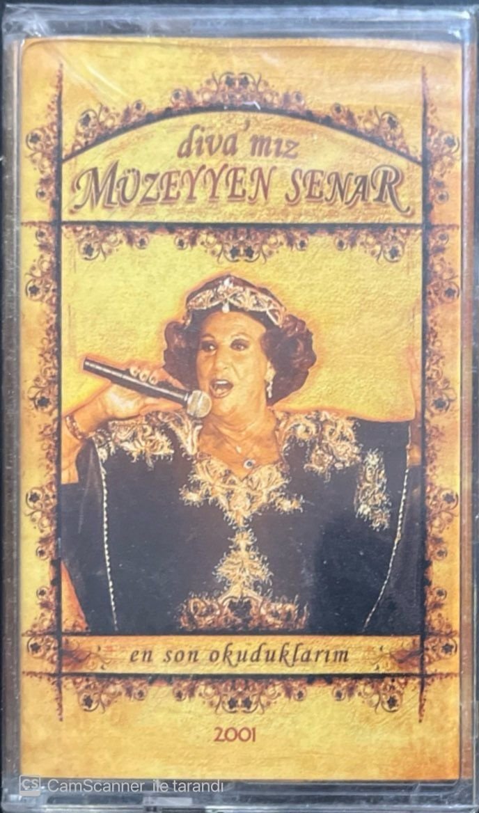 Div' mız Müzeyyen Senar En Son Okuduklarım 2001 Açılmamış Jelatininde Kaset