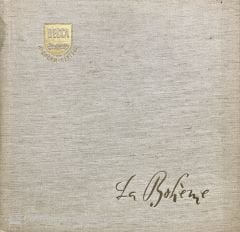 Giacomo Puccini La Boheme 2 LP Box Set Plak