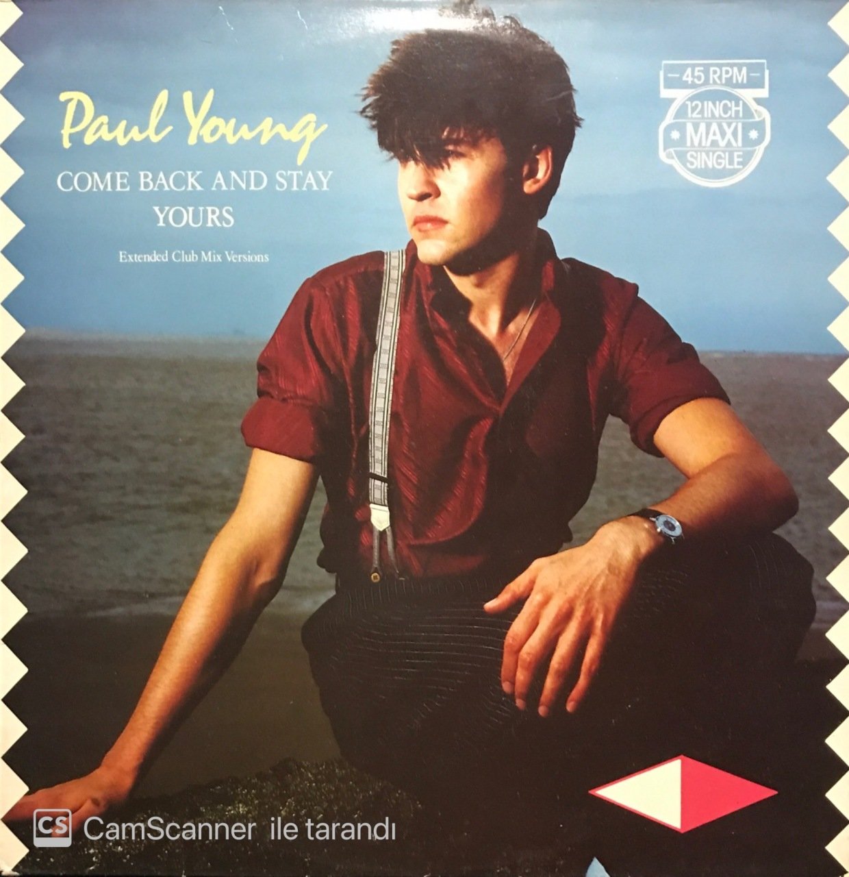 Paul Young Come Back And Stay Yours Maxi Single LP Plak