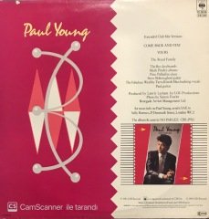 Paul Young Come Back And Stay Yours Maxi Single LP Plak