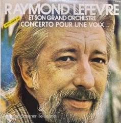 Raymond Lefevre Concerto Pou Une Voix LP Plak