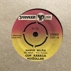Cem Karaca Namus Belası 45lik Plak