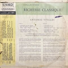 Vivaldi Concerti Pour LP Klasik Plak