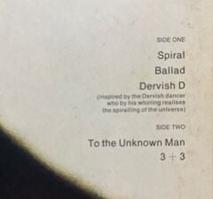 Vangelis Spiral LP Plak