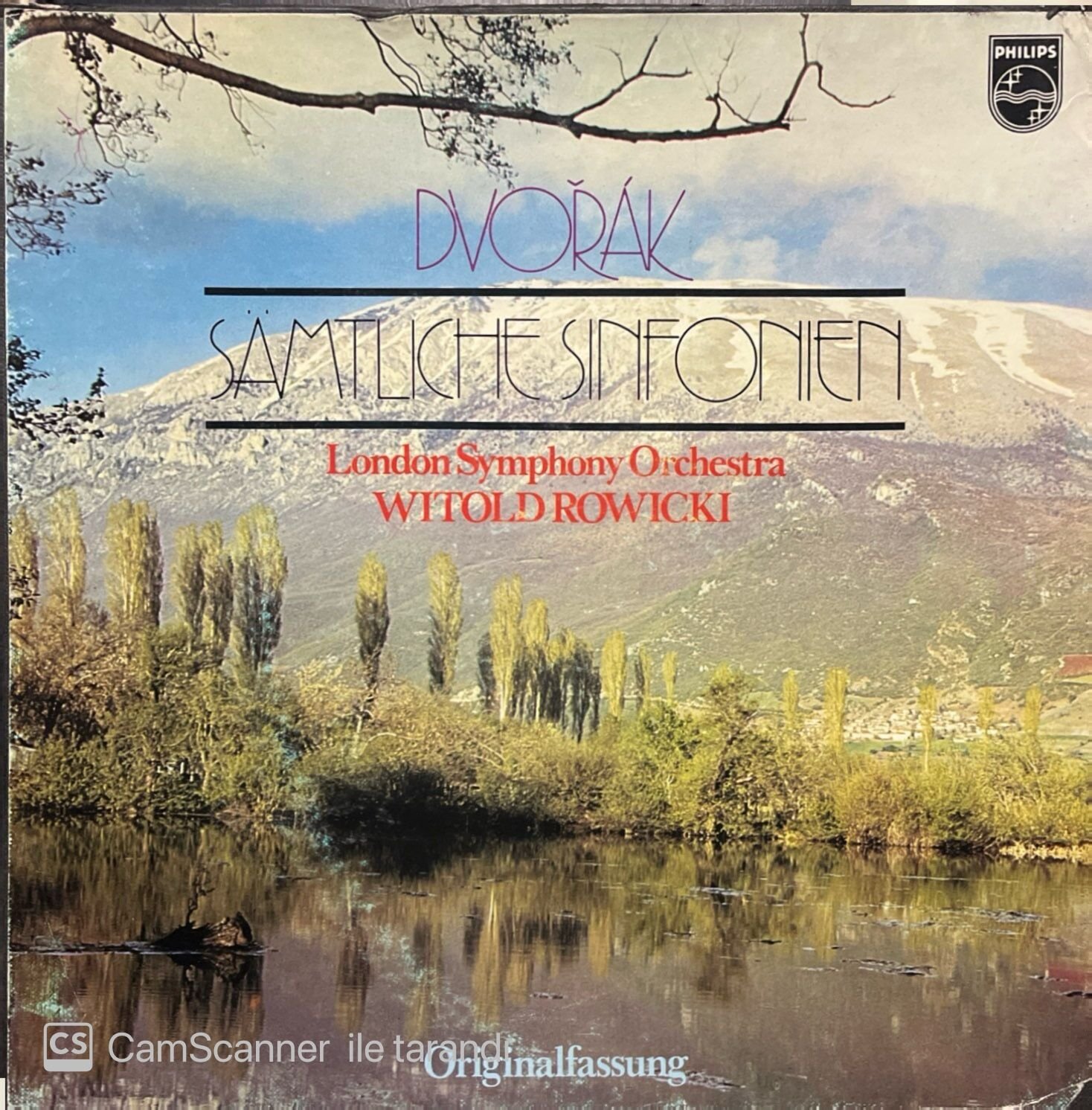 Dvorak Samlitche Sinfonien London Symphony Orchestra Witold Rowicki 9 LP Box Set Plak