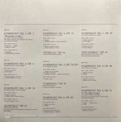 Dvorak Samlitche Sinfonien London Symphony Orchestra Witold Rowicki 9 LP Box Set Plak