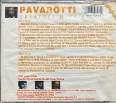 CD Pavarotti Greatest Hits Double CD