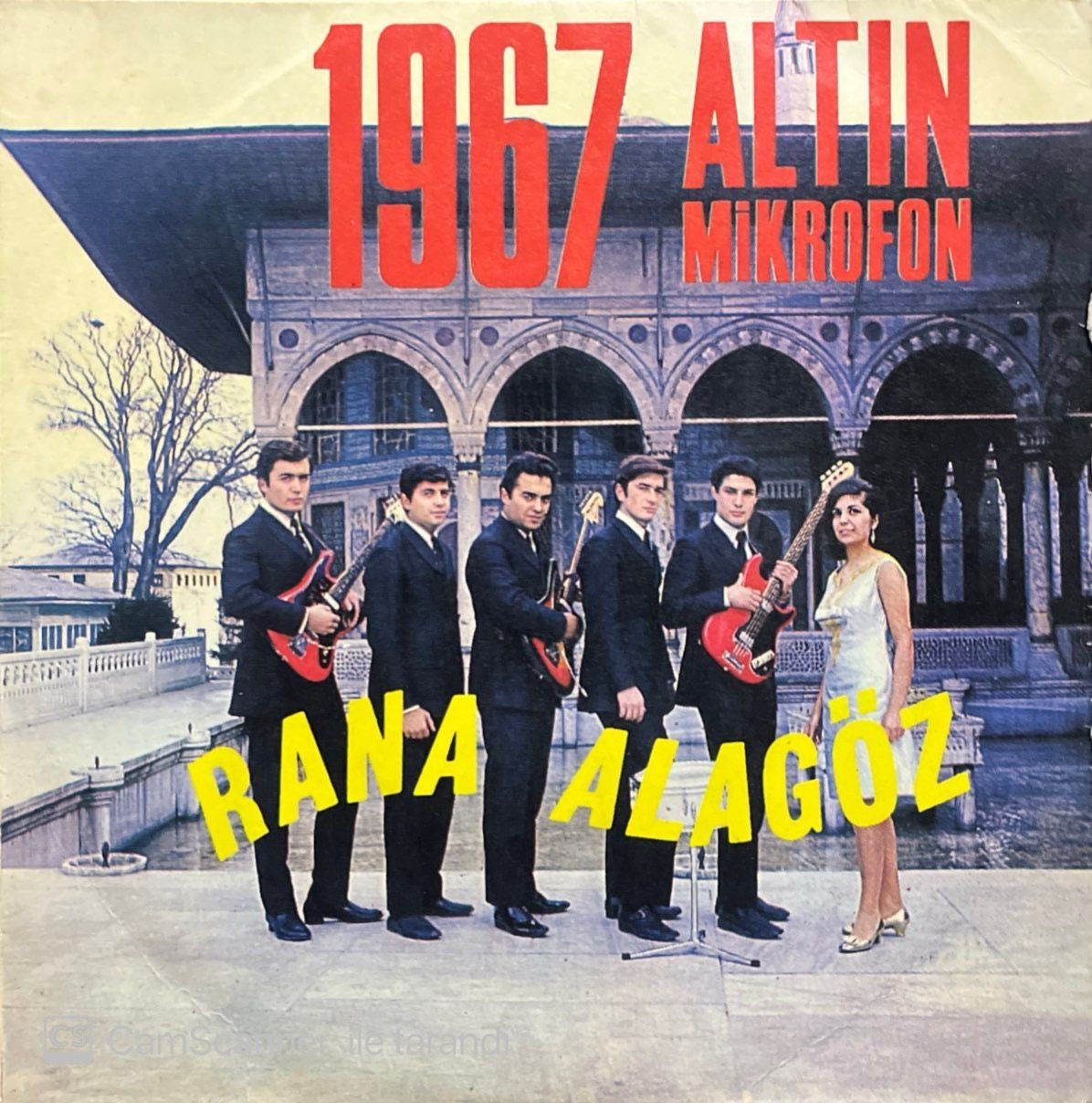 Rana Alagöz 1967 Altın Mikrofon Bahçelerde Böğrülce 45lik plak
