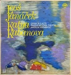 Leos Janacek Katya Kabanova Opera In 3 Acts 2 LP Box Set Plak