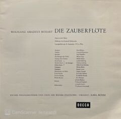 Mozart Die Zauberflöte 3 LP Box Set Plak