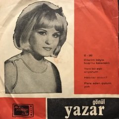 Gönül Yazar Ellerim Böyle Boşmu Kalacaktı EP  45lik Plak