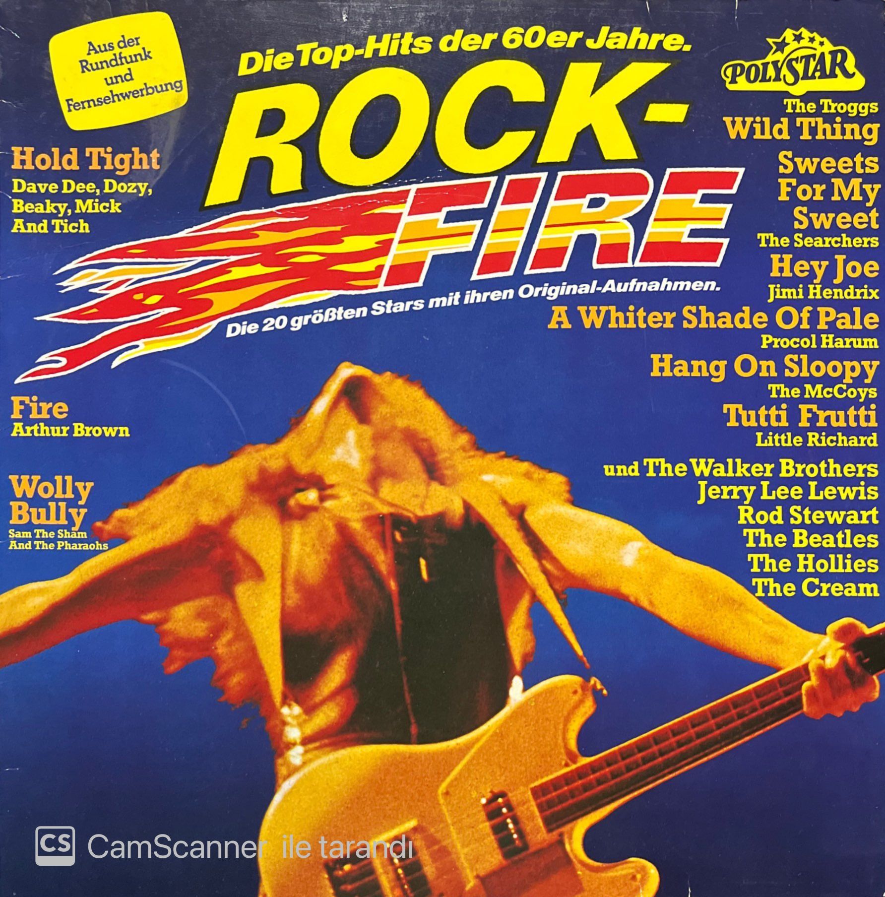 Rock Fire LP Plak