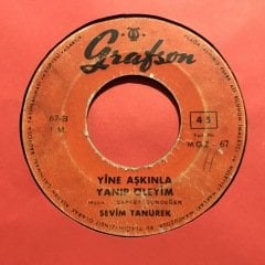 Sevim Tanürek Yine Aşkınla Yanıp Öleyim 45lik Plak