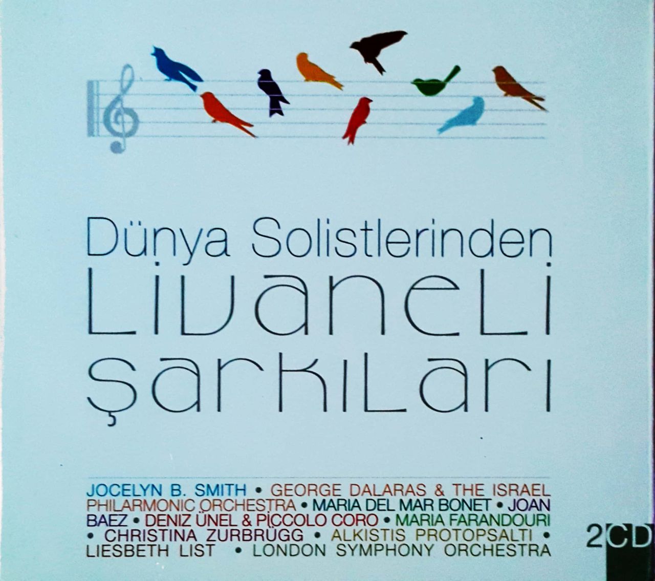 Dünya Solistlerinden Livaneli Şarkıları CD