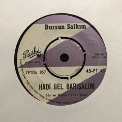 Dursun Salkım Hadi Gel Barışalım 45lik Plak