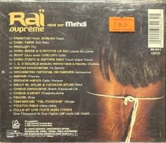 Rai Supreme Mixe Par Mehdi CD