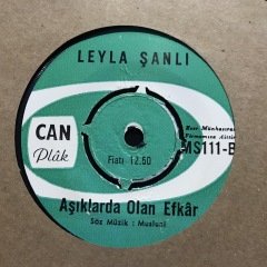 Leyla Şanlı Aşıklarda Olan Efkar 45lik Plak