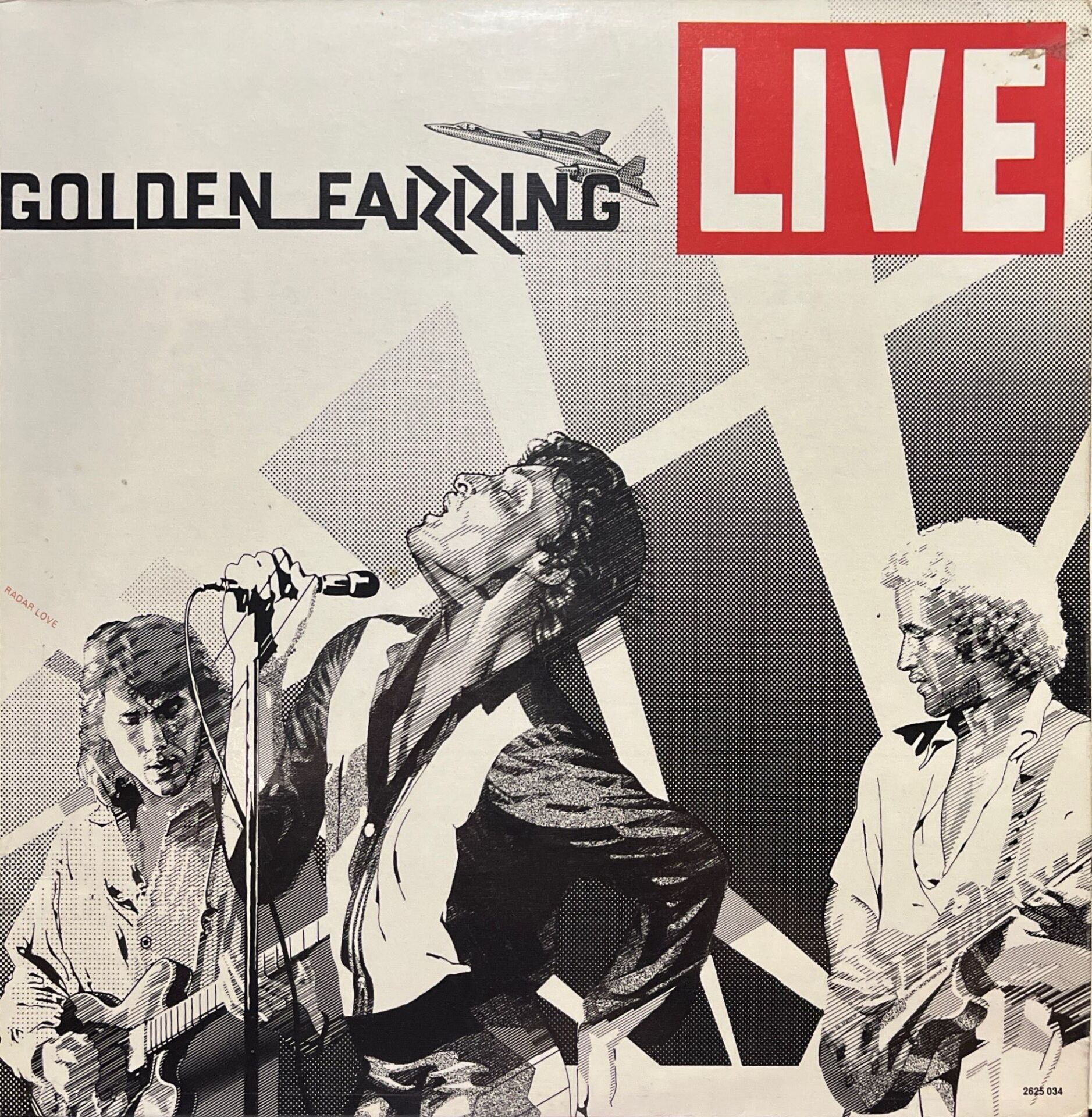 Golden Earring Live Double LP Plak