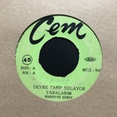 Aşık Mahzuni Deyme Tabip Sızlıyor Yaralarım 45lik Plak