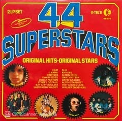 44 Superstars Double LP Plak