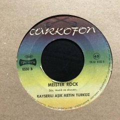 Aşık Metin Türköz Meister Rock 45lik Plak
