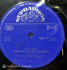 Gustav Mahler IX Th Symphony 2 LP Box Set Plak