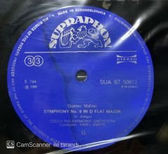 Gustav Mahler IX Th Symphony 2 LP Box Set Plak