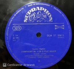 Gustav Mahler IX Th Symphony 2 LP Box Set Plak