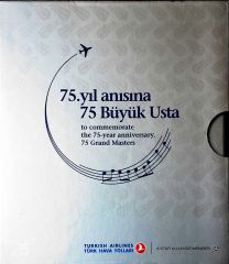 75.Yıl Anısına 75 Büyük Usta 5 Cd CD