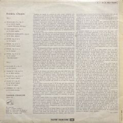 Samson Françoi Chopin LP Klasik Plak