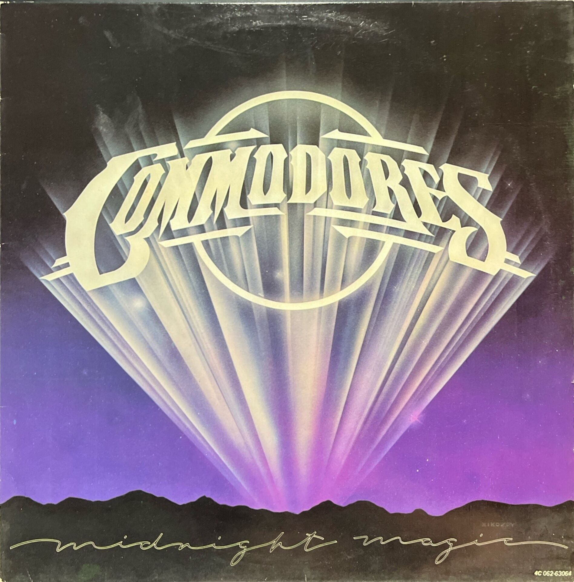 Commodores Midnight Magic LP Plak