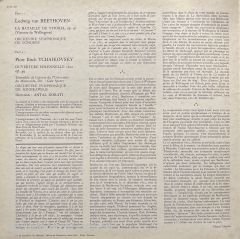 Beethoven Tchaikovsky Overture 1812 LP Klasik Plak